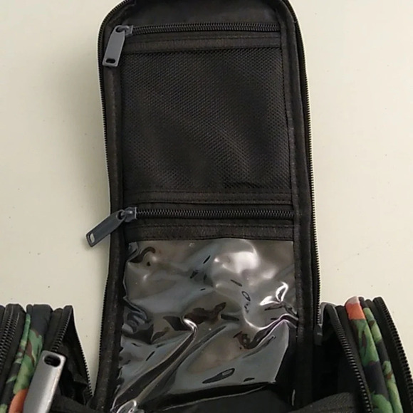 Narwey/Hanging/ Travel Cosmetic Toiletry Bag/Rose Print/New - Picture 8 of 16